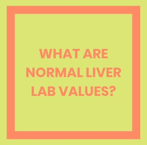 what are normal liver lab values cirrhosis